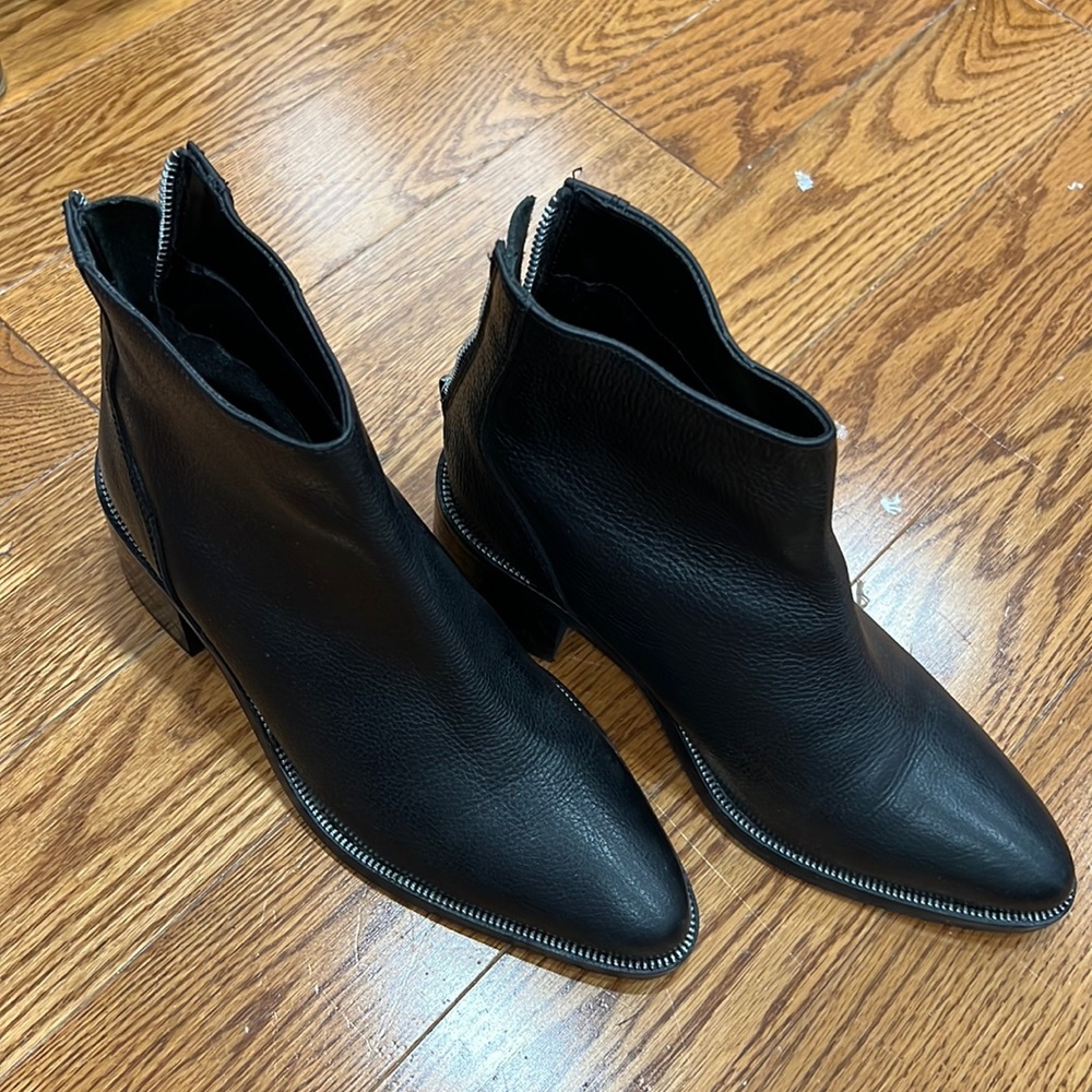 Real leather boots made in Italy
